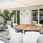 Spaces: Mediterranean Beachfront With Spacious Terrace *