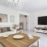 Spaces: Mediterranean Beachfront With Spacious Terrace Apartment Sitges