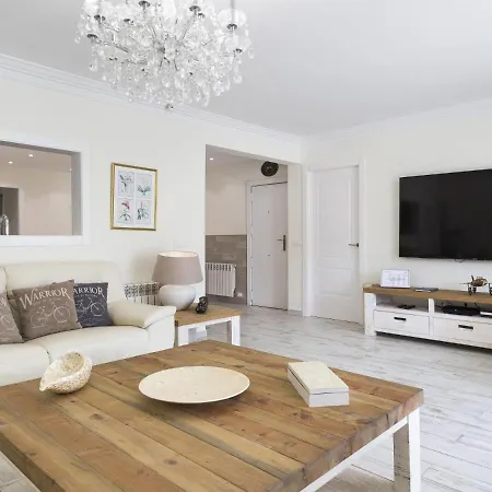 Spaces: Mediterranean Beachfront With Spacious Terrace Apartment Sitges